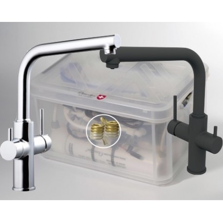 CNCEST Filtre à eau pour robinet New System Osmosis 3 in 1